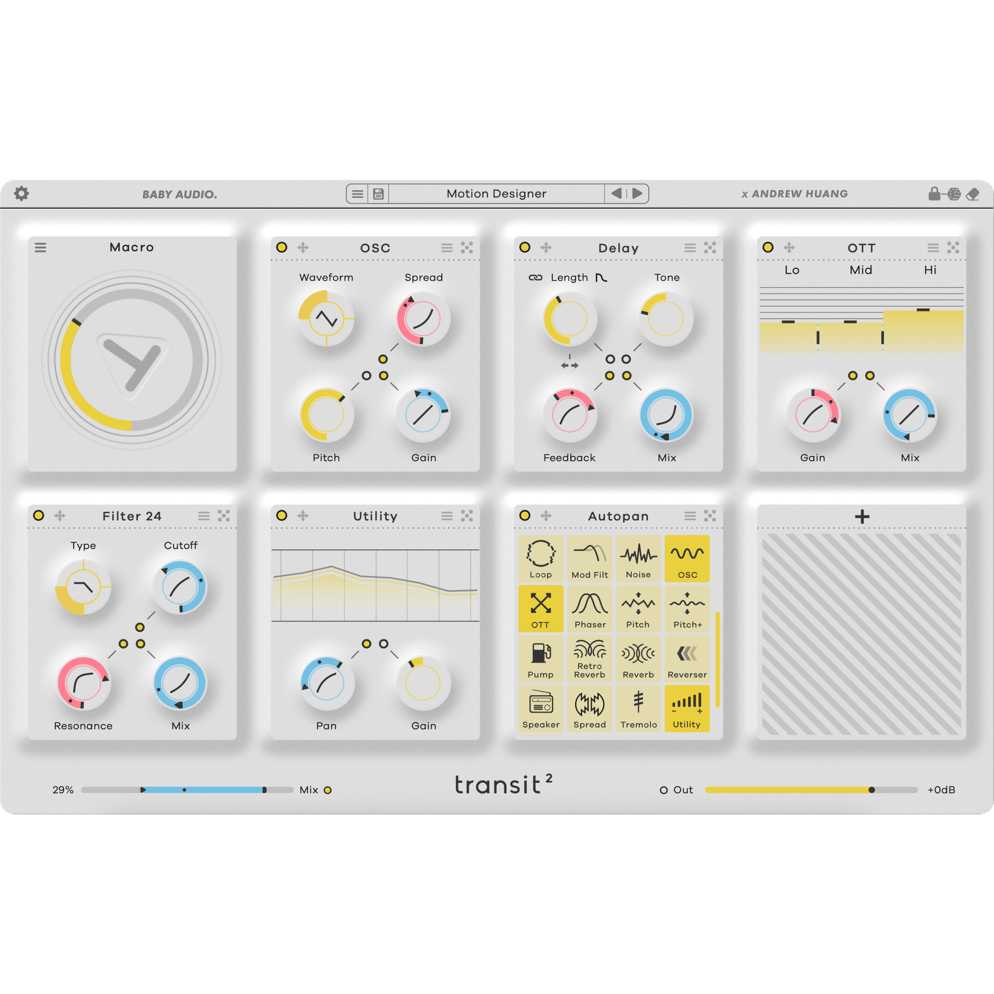 Baby Audio Transit 2 UI